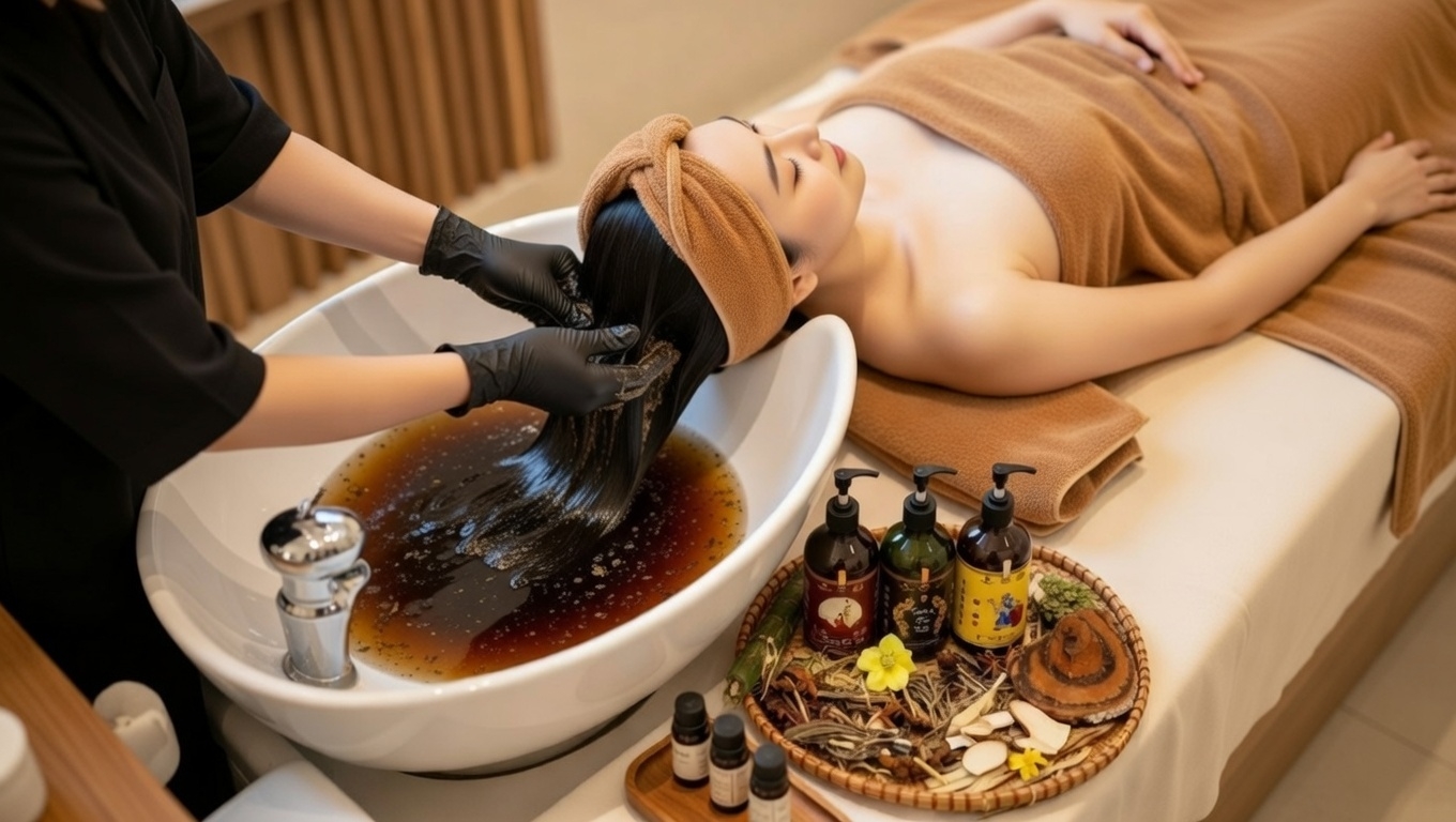 Gội Lá Thượng Phu Thảo